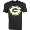 T-shirt NFL New Era - SPRAY - Bucs Chiefs Seahawks Patriots Packer - Vert Bay Packers - Blanc - Homme