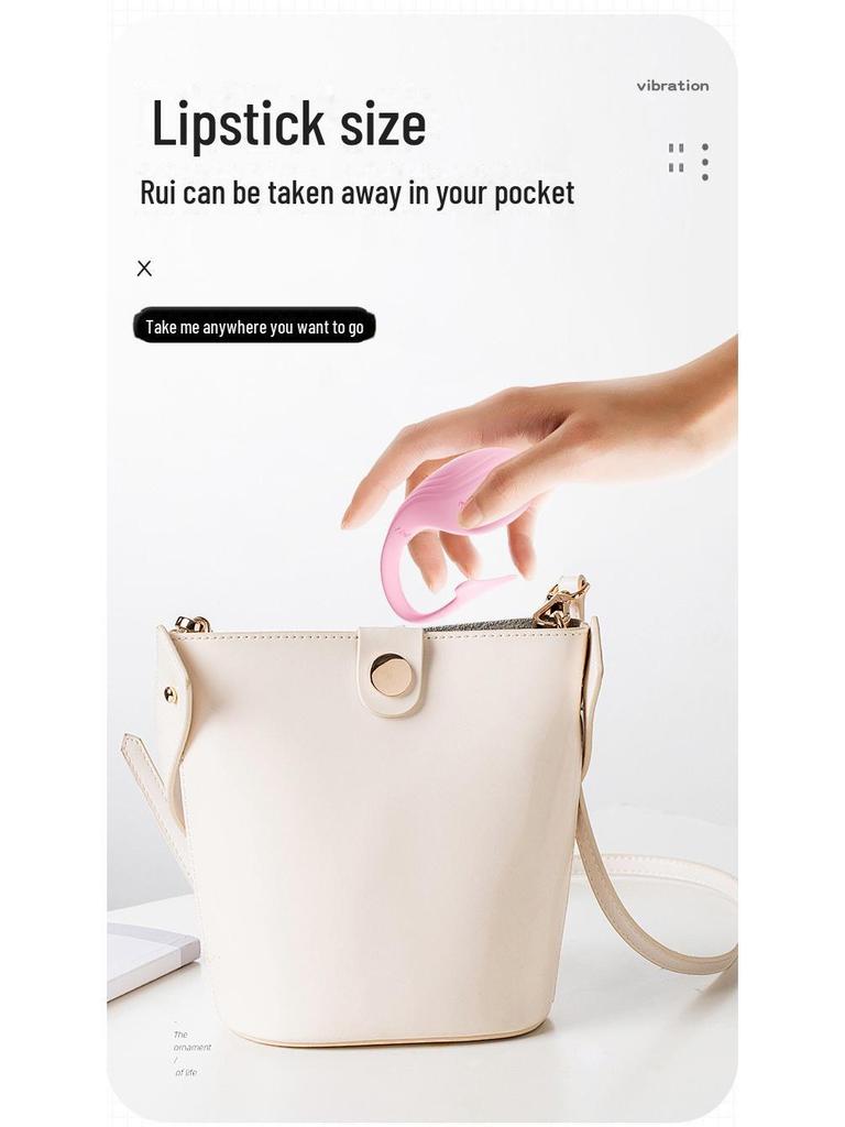 Носимый вибратор Wonderland Dolphin, управляемый через приложение: Бесшумный, дистанционно управляемый мастурбатор для забавного введения