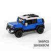 Road Vehicle Building Blocks Retro Car Model Bricks Set with Display Box Desktop Ornaments Kids Toys Gift