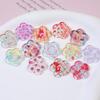 Flower Button DIY Clothing Shoes Socks Accessories Phone Cases Patch Holes Shoe Matching