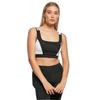 Brassière Femme Urban Classics Color Block - Noir/blanc - L