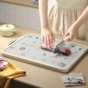 Разделочная доска из нержавеющей стали Двусторонняя Защита от плесени Доска для нарезки овощей Кухонные инструменты Подставка Разделочные доски Коврики Кухня