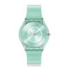 Женские часы Swatch PASTELICIOUS TEAL THE JANUARY COLLECTION SS08L100 Зеленый