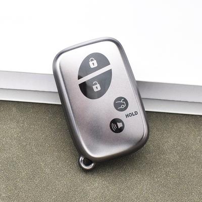 3/4 кнопки ТПУ цвет оружейный серый для Lexus LS460 GS300 450h 460h IS250 IS300C RX270 ES240 ES350 CT200H GX400 GX460 Чехол для ключа автомобиля