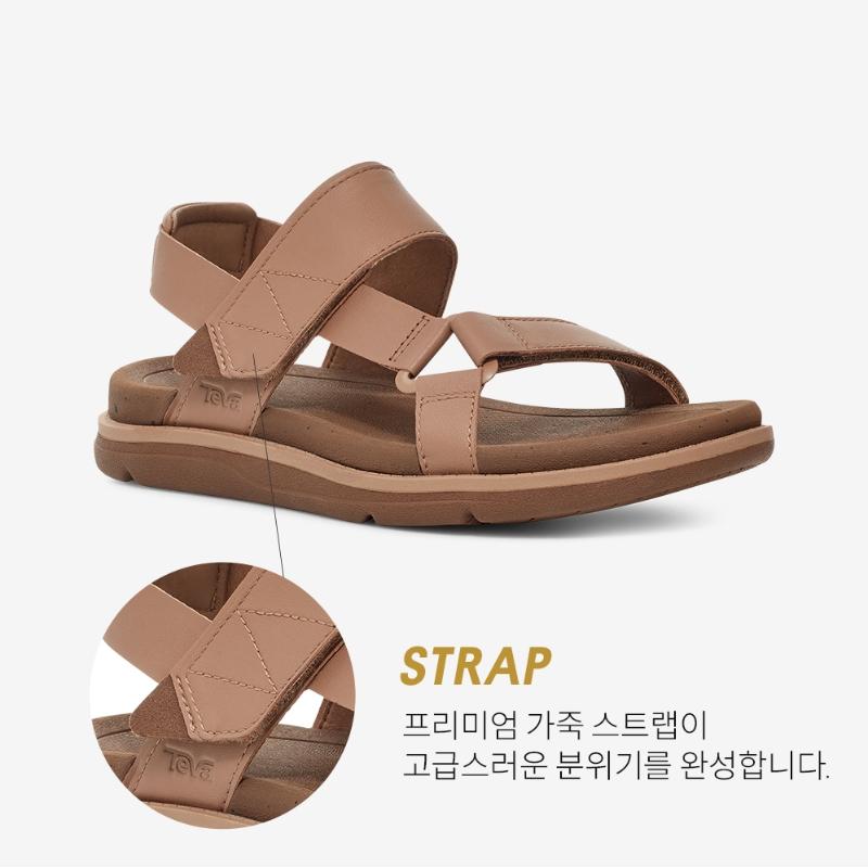 Teva Женские кожаные летние повседневные сандалии Tey Stvf2412570