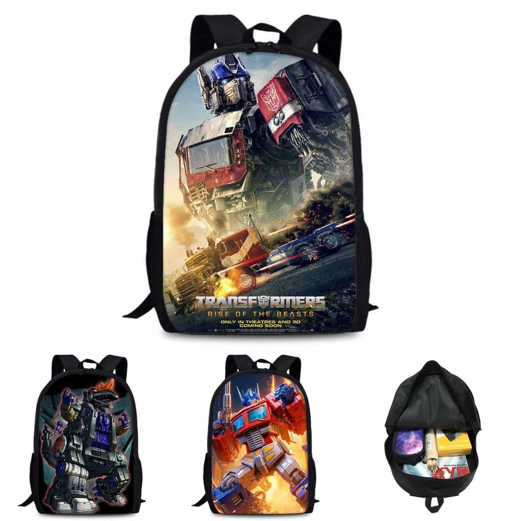 Рюкзак Transformers One 15-дюймовый из прочного полиэстера для студентов, унисекс, школьная сумка