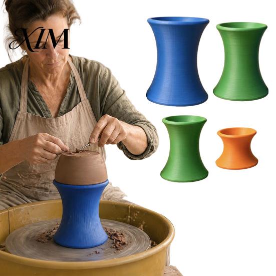 Pottery Studio Equipment Trimming Thick Chuck, 3D Printed Clay Tool, Centering Device Support Chuck Holder, DIY Making Shaping Accessories Wheel
