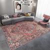 Red Persian Bedroom Carpet Bath mat Carpets for Living Room Decoration Home Boho rugs Washable Area Rug Antiskid Floor Mats