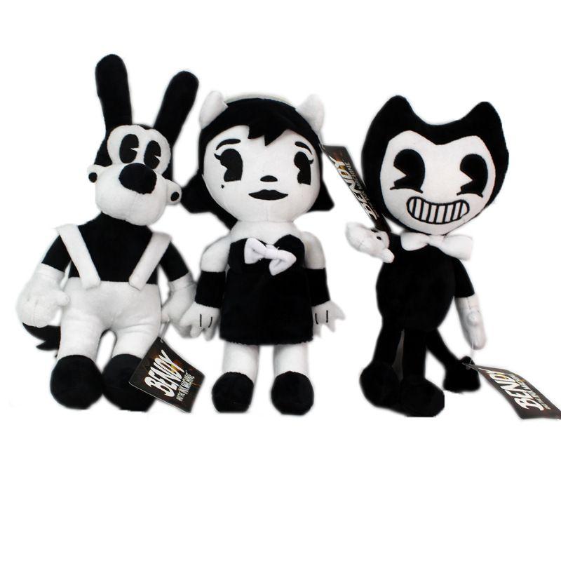 Adorable Bendy And The Ink Machine Plush Doll Figure Toy For Horror Game Fans