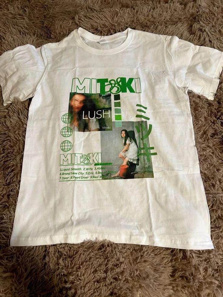Mitski Lush album White Cotton Graphic Gift For Fan T Shirt Size S-5XL Unisex T-Shirt
