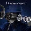 Gaming Earphone In-ear E-sports Game Wired HiFi Sound Music Headphone with Microphone