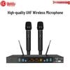 HuiDu HD-802 Беспроводная конференц-микрофонная система с двумя ручными микрофонами (Китайская версия)