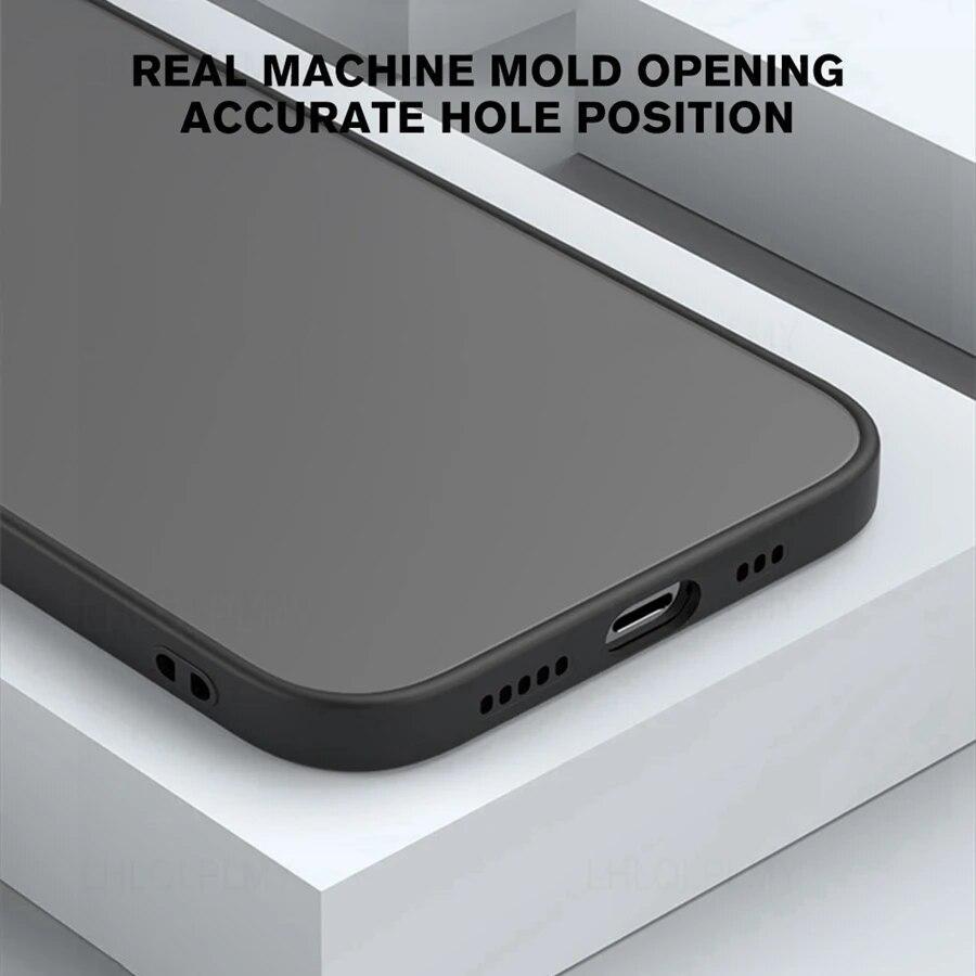 Luxury Shockproof Matte Case For Samsung Galaxy A56 A36 A16 A17 A35 A54 A34 A24 A07 A05 A05S M55 M35 M54 S25 S24 S23 Ultra Armor Bumper Silicon Cover