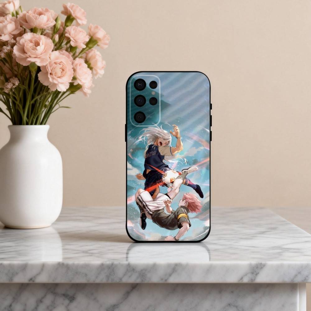 Чехол для телефона I-Inazuma G-Game E-Eleven-N Для Samsung S25, S24, S21, S22, S23, S30, Ultra, S20, Plus, Других Мягкий Черный Чехол