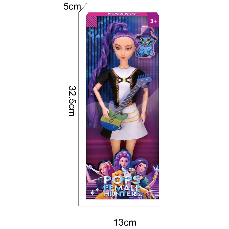 Demon Hunter Girls Doll Legend Demon Boys Band Toy Vinyl Figure 11.5 Inches Collector's Grade Gift 