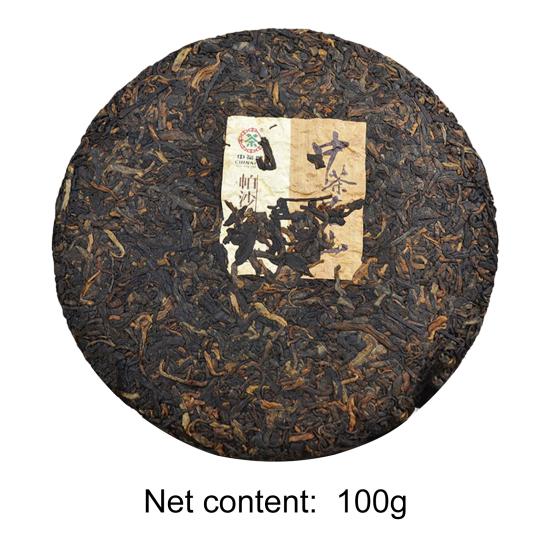 100 г Юньнаньский чай пуэр, хороший вкус, ароматный, выдержанный, ферментированный, естественное, легкое послевкусие, китайский травяной чай 2012 года