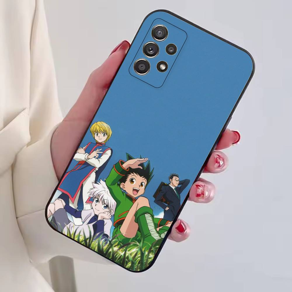 Hunter X Hunter Japanese Manga Phone Case Black Silicone Soft For Samsung S25,S24,S21,S22,S23,S30,Ultra,S20,Plus,Fe,Lite