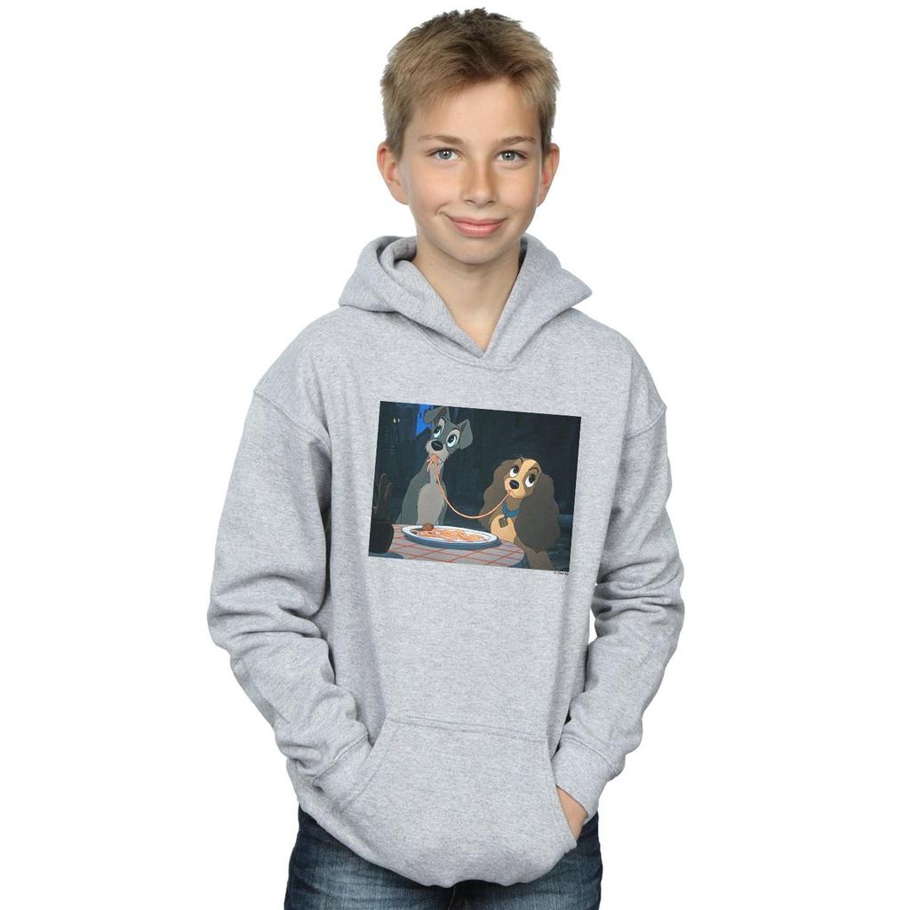 Disney Boys Lady And The Tramp Spaghetti Slurp Hoodie