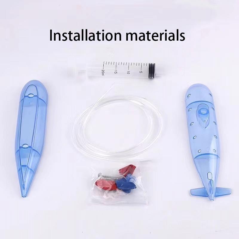 Сделай сам Ручная работа Модель подводной лодки производство плавучесть научный эксперимент игра обучение Детские игрушки для детей Собери подводную лодку