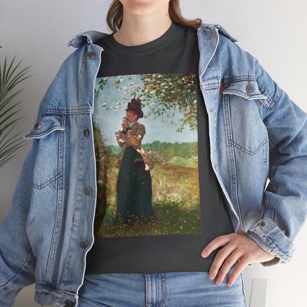 Winslow Homer Art Shirt and kids tshirt, The Yellow Jacket, Vintage Art Apparel