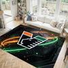 Venezia FC Football Design Crystal Velvet Carpet Cozy Non?Slip Printed Rug For Bedroom Living Room Entrance