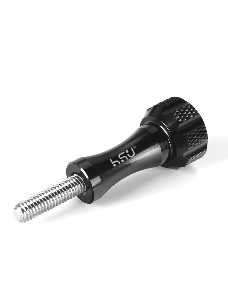 HSU Aluminum Tripod Mount Adapter Set with Thumb Screw Compatible with GoPro Compatible with Cameras with Screw Hole Hero12/11/10/9/8/Max/7/6/5 1/4