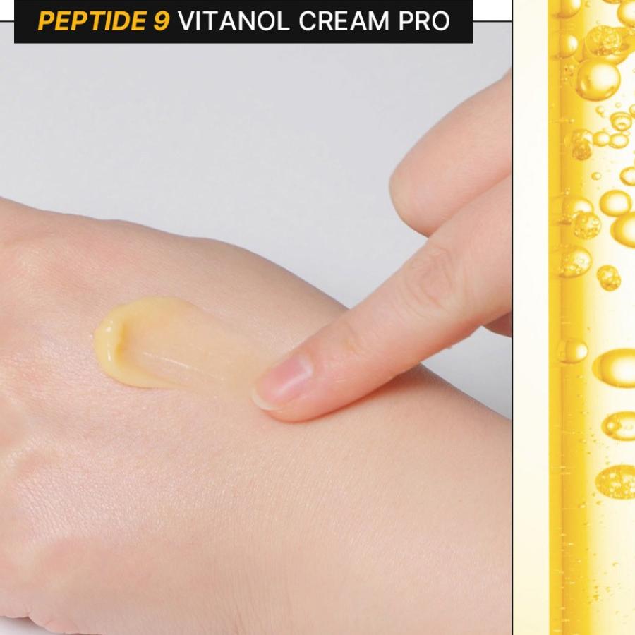 MEDI-PEEL Peptide 9 Vitanol Cream Pro 50 г – улучшенный антивозрастной крем с 9 пептидами и 12% ниацинамида