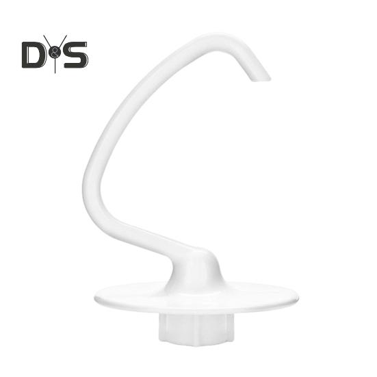 Насадка для теста для миксера Kitchenaid K45 K45SS KSM90 KSM150 KSM75 KSM103 Сменный крюк для хлеба, совместимый с блендерами с чашами объемом 4,5–5 кварты