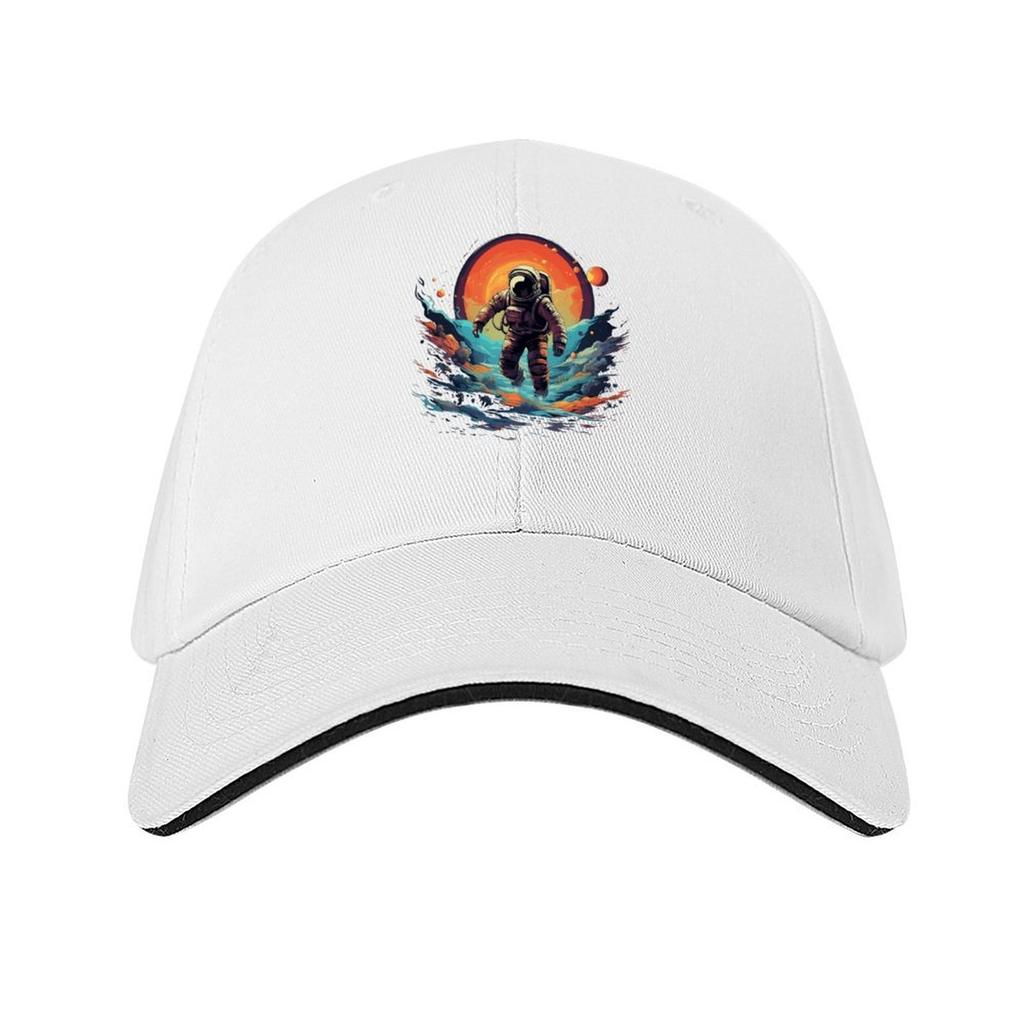 Astronaut in the ocean Baseball Cap Unisexs big size hat birthday tactical cap Unique hats Caps For Women Unisexs
