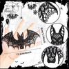Realistic Lace Bat Pendant Lightweight Halloween Room Decoration  for DIY Clothing  Home Decoration