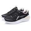 Li-Ning Breathable Durable Low-Top Running Shoes Women Sneakers Black White ARHR142-1