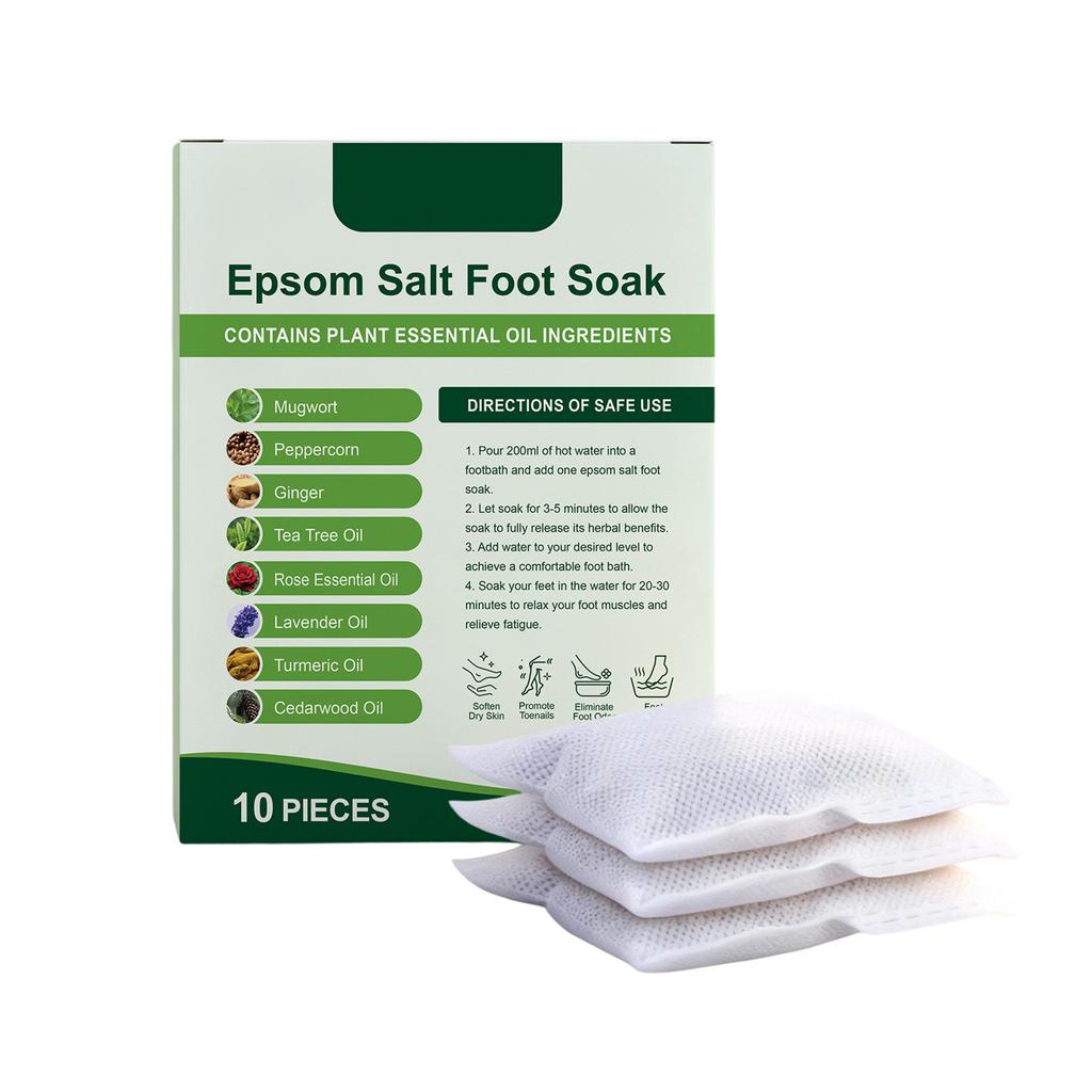 Herbal Foot Bath Bags, Foot Soreness And Swelling. 10 Bags Of Foot Spa Foot Bath Bags