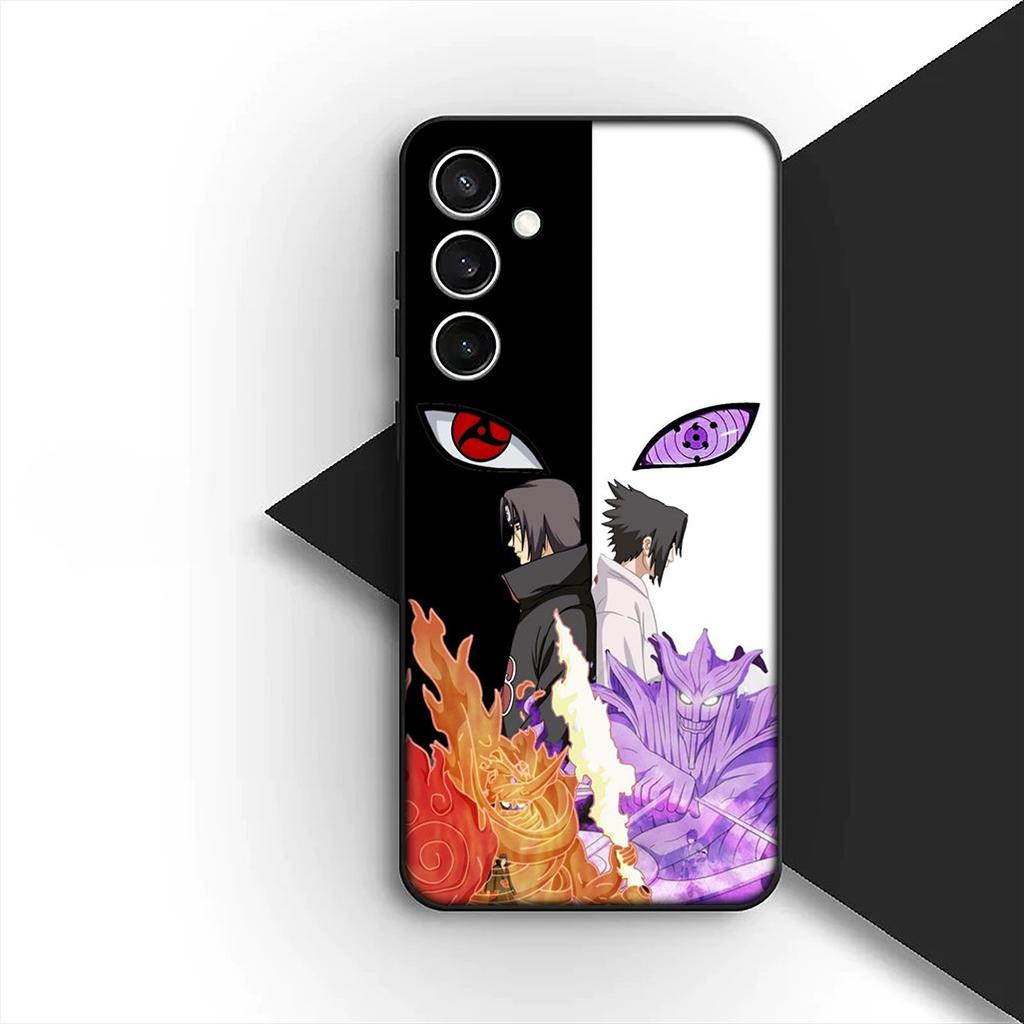 Cover for Motorola Moto G55 G45 G75 G85 G35 Edge 50 30 Fusion 40 NEO Ultra Pro Casing Phone Case Narutos Sasuke Uchiha Itachi