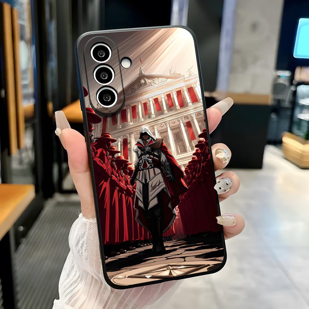 Чехол для телефона Game A-Assassin's Creed для Samsung A25 A13 A33 5G A54 A36 A35 A56 A52 A14 Ударопрочный Мягкий чехол