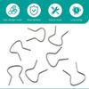 20PCS Car Window Crank Retainer Clips, 76980 Window Handle Retainer Clip Assortment,Door Window Crank Handles Metal Retaining Clips, Universal for