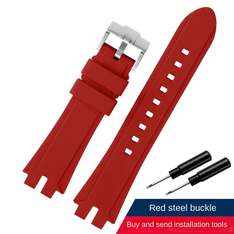 Для часов Casio PROTREK ремешок PRW-6100Y PRW-3000 PRW-3100 PRW-6000Y/YT/FC-1 Мужской силиконовый ремешок для часов Пряжка для часов из нержавеющей стали