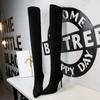 Womens European and American Fashion Highheeled Elastic Thin Heel Pointy Skinny Knee Boots