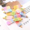 7pcs Gradient Resin Ice Cream Refrigerator Magnets, Suitable for Kitchen, Home, Room Decoration, Birthday Gifts