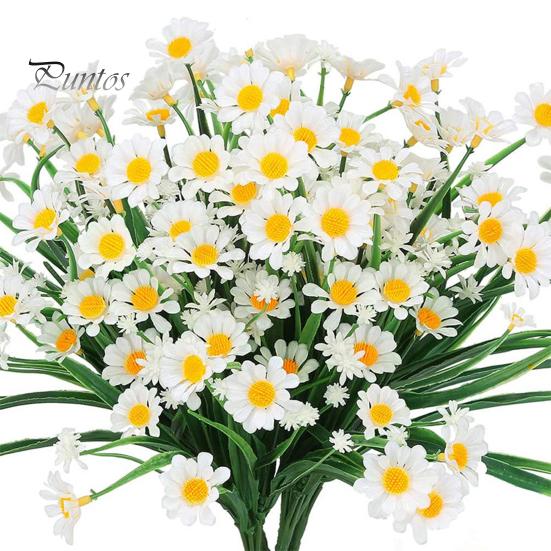 Искусственный цветок, устойчивый к ультрафиолетовому излучению, легкий уход, длинный стебель, зелень, кустарник, растение, искусственный кладбищенский цветок, декор для фермерского дома