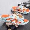 Summer Slippers Men Soft Bottom Indoor Home Platform Sandals Fashion Beach Shoes Couple Outdoor Non-Slip Bathroom Slides
