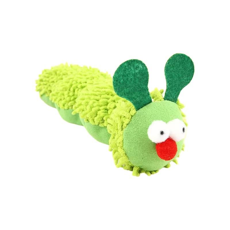 Плюшевый гусеница, игрушки для жевания кошек, кошачья мята, молярная игрушка-дразнилка для кошек, интерактивная игрушка, чистка зубов, устойчивая к жеванию, игрушки для питомцев, снимающие стресс