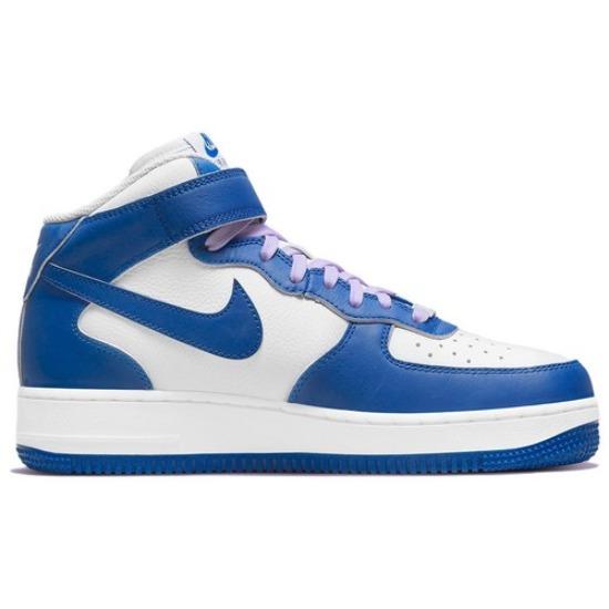 Nike Air Force 1 Mid Королевский синий фиолетовый - DX3721-100