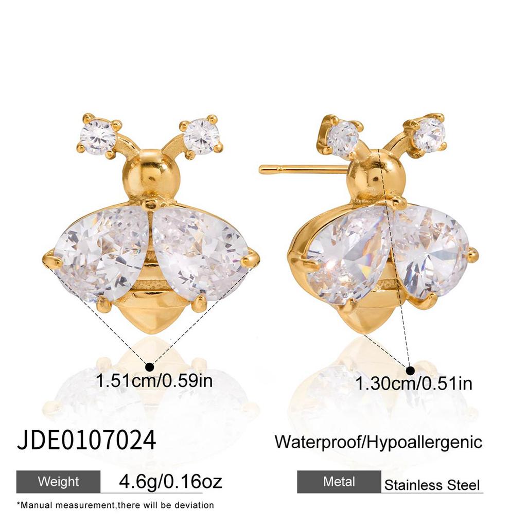 Браслет и серьги JYL TS с дизайном пчелы приносят промышленность и благословения