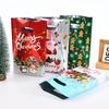 10/30pcs Christmas Gift Bags Cartoon Plastic Candy Cookie Packaging Bag Navidad Decoration for Home Kids New Year Gift