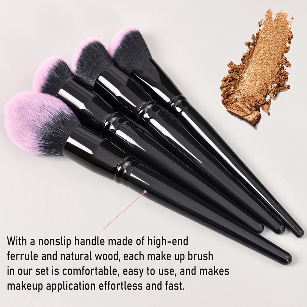 18pcs Makeup Brush Set Loose Powder Brush Eyeshadow Brush