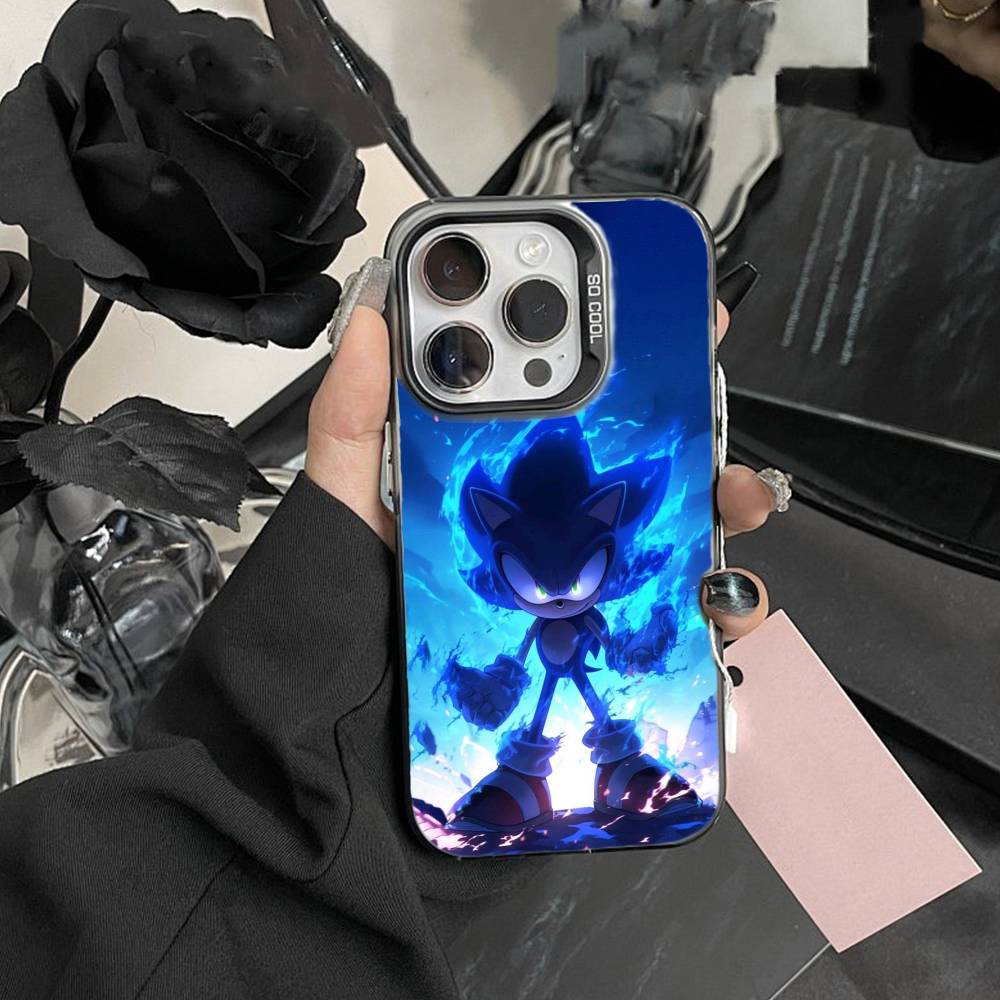 L-Shadow the Hedgehog Phone Case For iPhone 17,16,15,14,13,12,Pro MAX White Matte Shockproof Cover