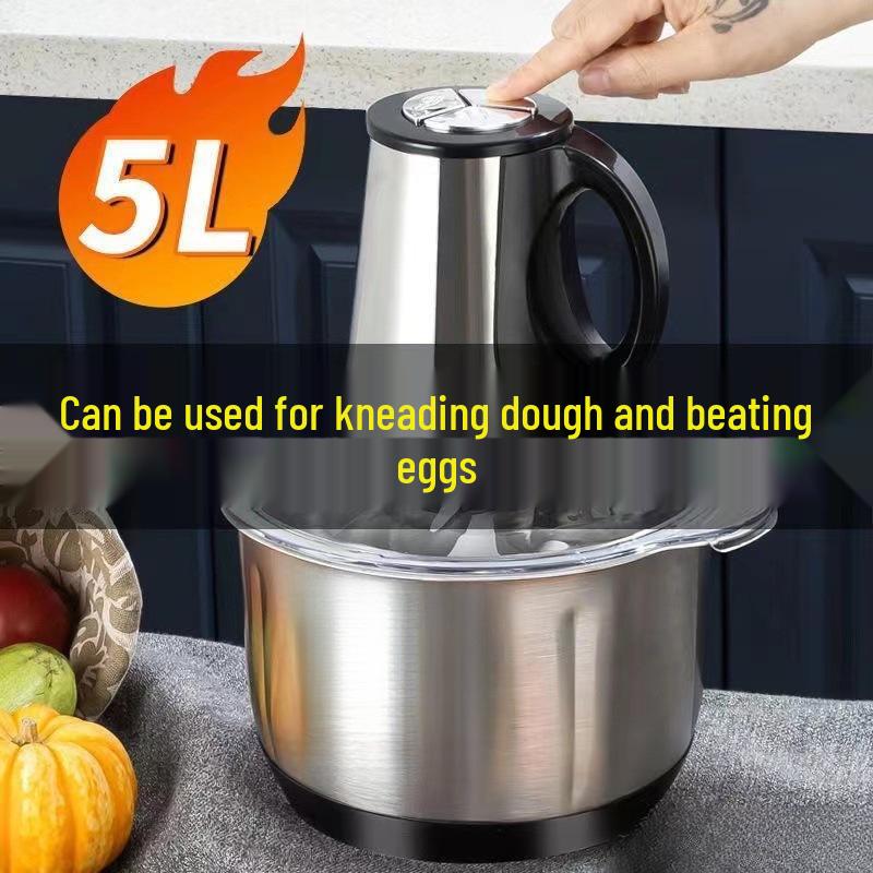 Обновленная электрическая мясорубка и кухонный комбайн с миксером для теста и блендером для дома