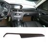 Для Mercedes-Benz C-Class W204 2010-13  Комплект декоративных накладок на центральную консоль из АБС-пластика под карбон