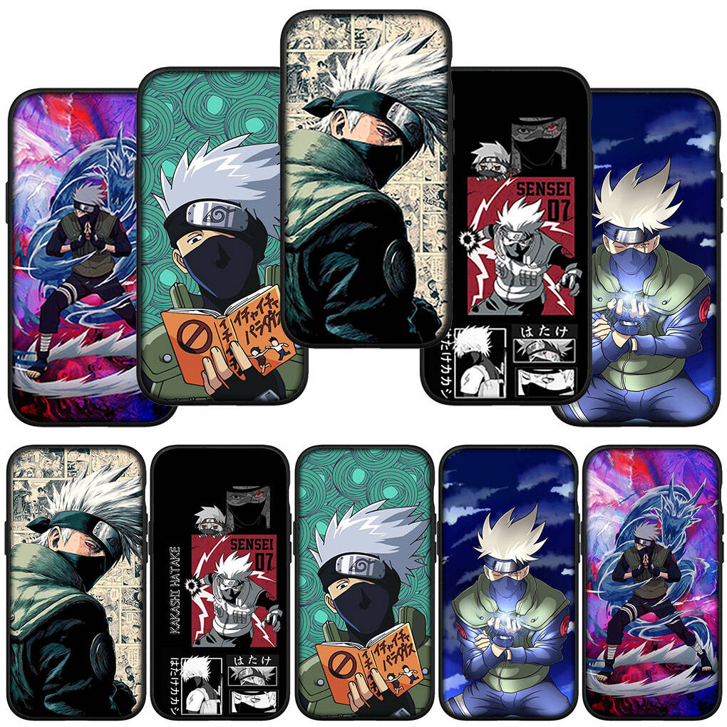Phone Case for iPhone 17 15 16 Plus Xiaomi Poco X7 X6 F8 F7 C85 C75 C71 Redmi Note 14 12 11 13 Pro Max A4 14C 13C 15C Kakashi Hatake Silicone Narutos