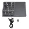 Wireless Numeric Keypad Professional 22 Keys Dual Modes Bluetooth 4.2 2.4G Wireless Number Pad with